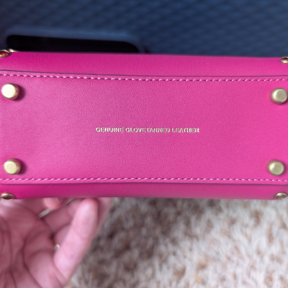 Coach Mini Cashin Tote Bag With Crystal Rivets - Picture 9 of 9